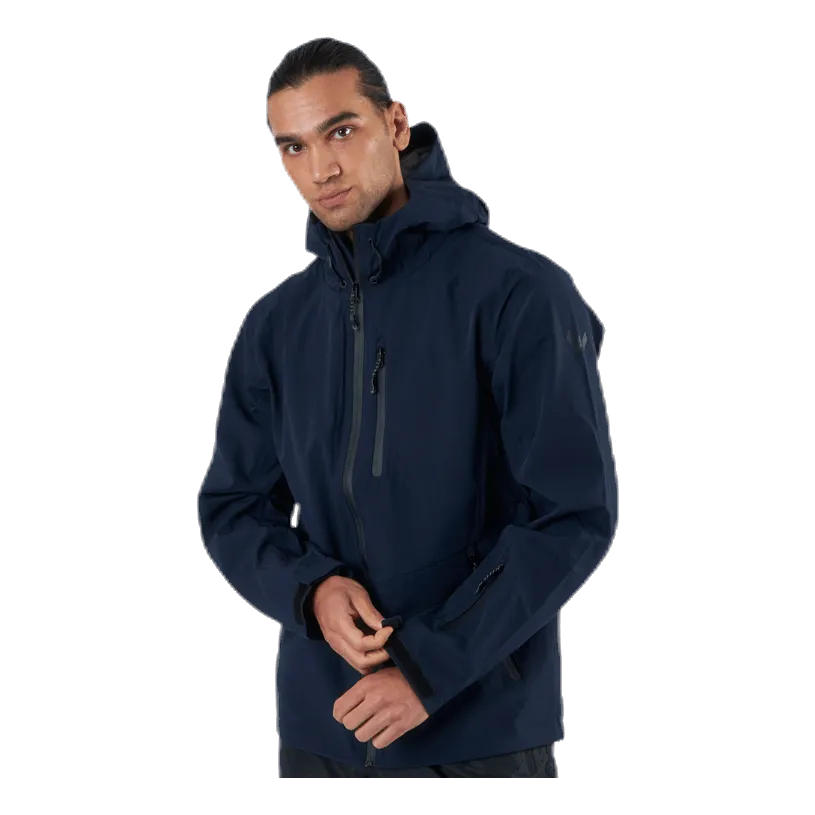 Roy Hardshell Ski Jacket W-PRO 15000 Blue